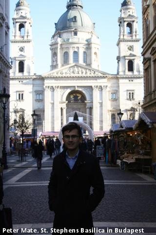 Peter Mate, St. Stephens Basilica in Budapest